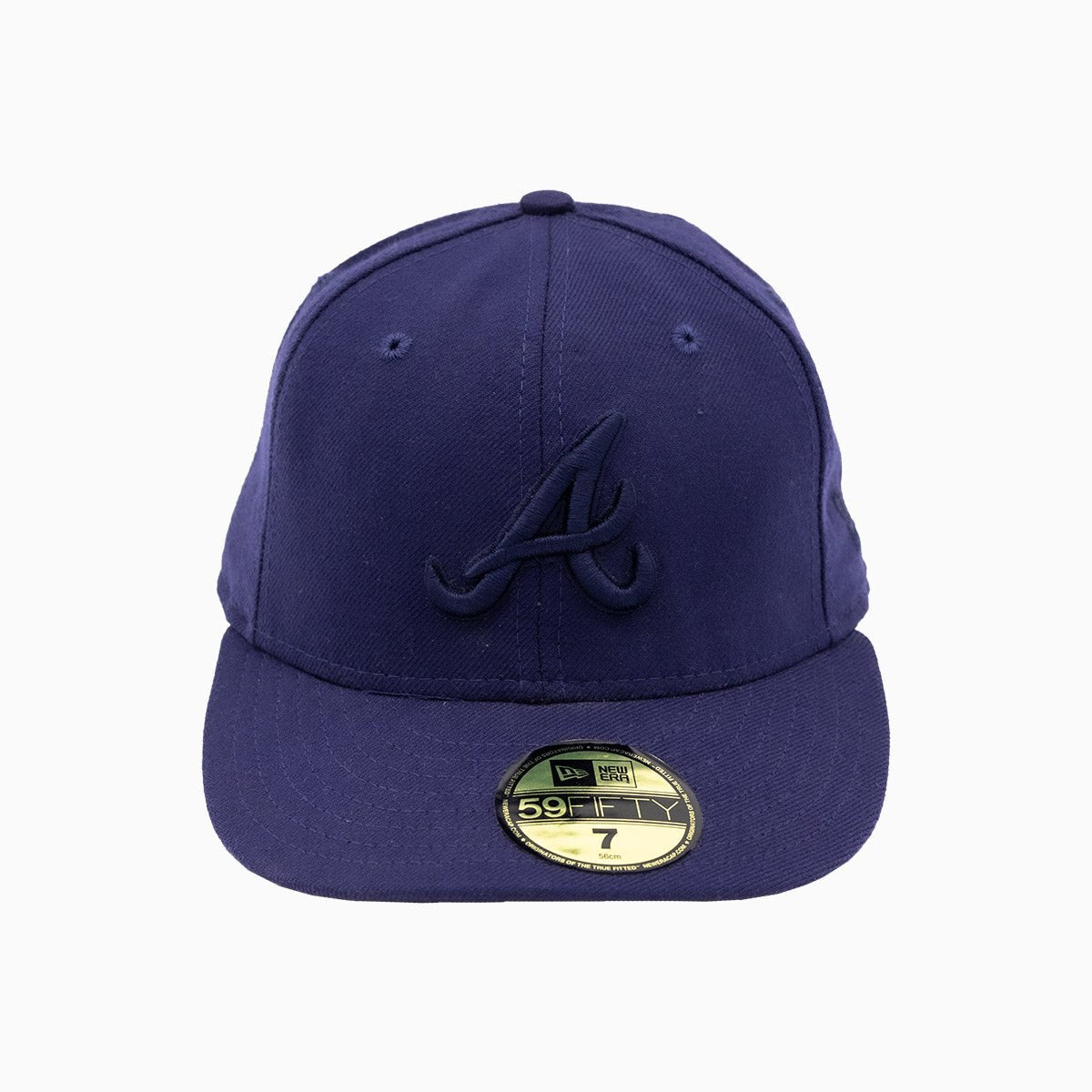 Official Atlanta Braves MLB 59FIFTY Fitted Baseball Cap - Adjustable Snapback Hat for Men & Women - Perfect for Games, Sports & Casual Wear