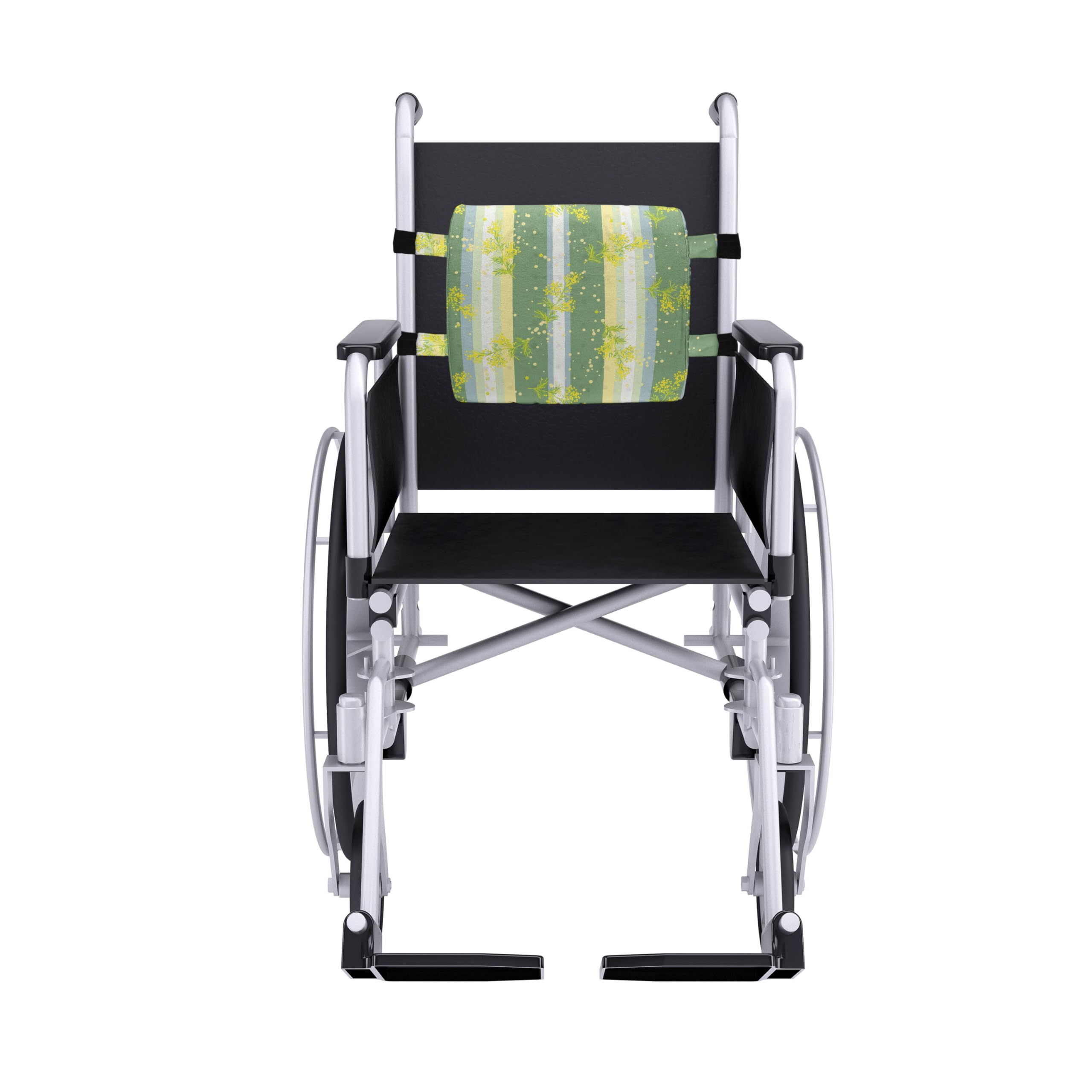 Ambesonne Striped Lumbar Support Pillow - High Density Foam for Office Chair & Car Seat - 14