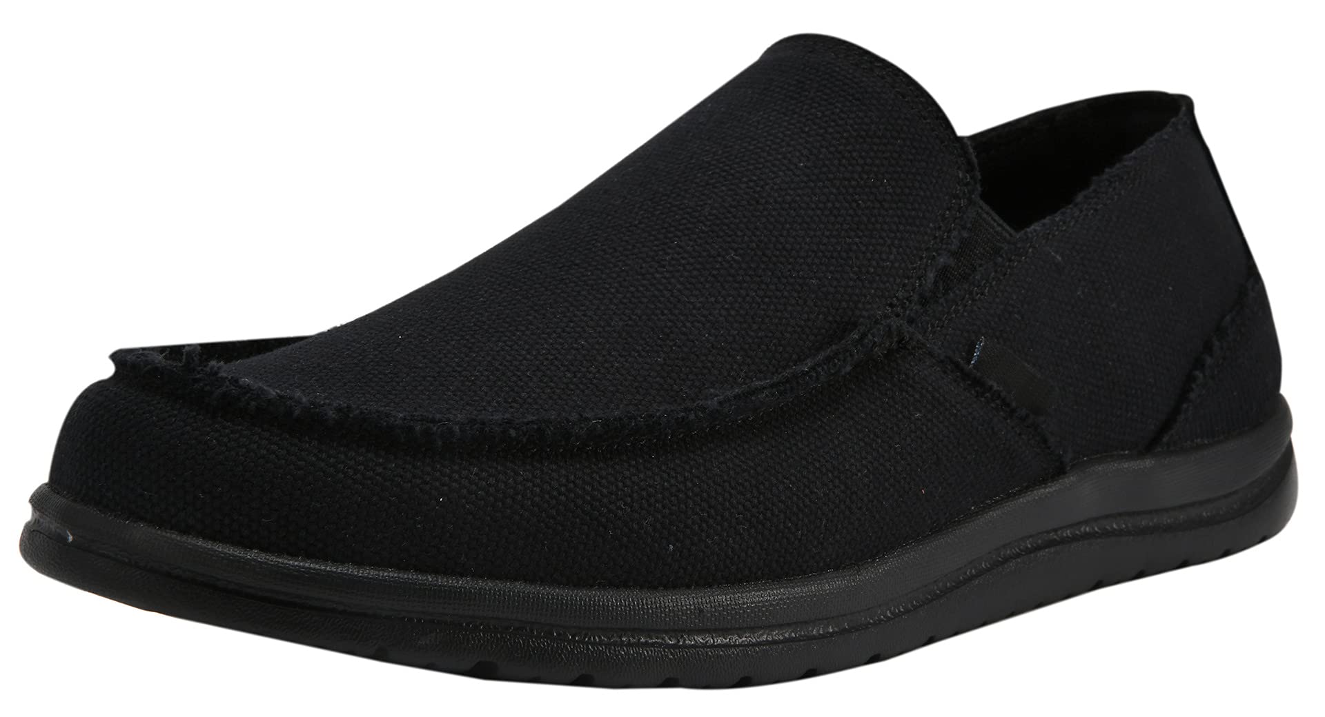 Men's Lightweight Canvas Slip-On Loafers - Comfortable Deck Shoes for Walking & Casual Wear | Perfect for Beach, Travel & Everyday Use