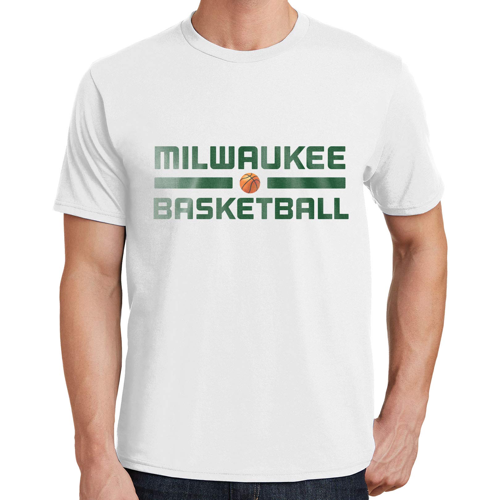 Milwaukee Bucks Basketball T-Shirt - NBA Fan Jersey, Authentic Team Logo Apparel for Men & Women - Perfect for Game Day, Sports Events & Casual Wear