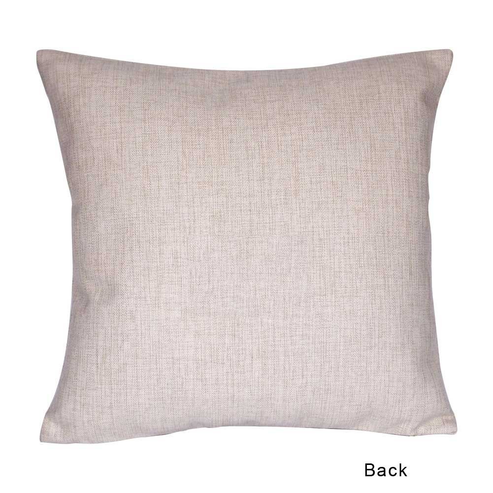 Best Dog Mom Throw Pillow Cover - 18x18 Inch Decorative Square Pillow Case for Couch, Bed & Home Decor - Perfect Gift for Pet Lovers
