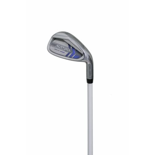 **Right Hand Junior Golf Club Set for Beginners - 8-10 Piece Full Set with Stand Bag & Cart Bag (Blue & Red) - Perfect for Kids & Students Learning Golf**