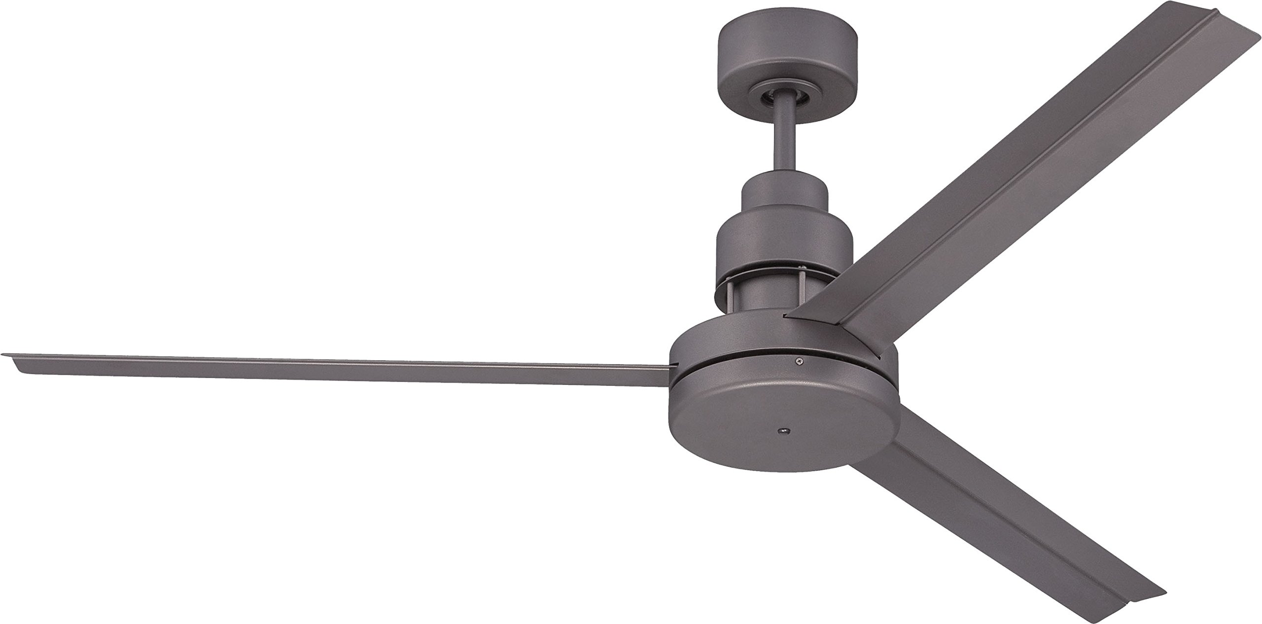 Craftmade MND54ESP3 54 Inch Outdoor Ceiling Fan with Remote Control - 3 Blade Industrial Metal Aluminum Fan for Patio, Deck, Porch, and Backyard - Espresso Finish - Weather Resistant for Outdoor Use
