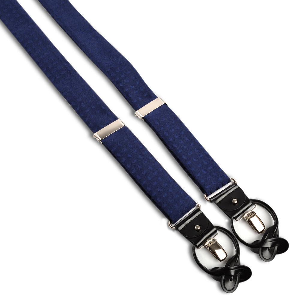 WP61230 Formal Braces for Men - Classic Suspenders for Suits & Tuxedos - Perfect for Weddings, Business & Formal Events