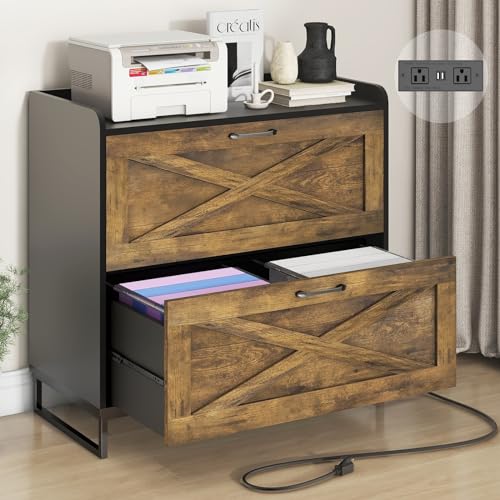 Rustic Brown and Black