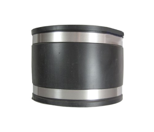 Mission Rubber 105688 MR56 88 Flex-Seal Coupling, 8-Inch Plastic/Cast-Iron Pipe Fitting for Plumbing & Drainage Systems - Perfect for Home Repairs, Sewer Lines & Industrial Applications