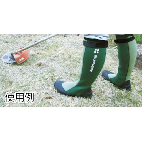Samurai Market Greenmaster Waterproof High Boots for Gardening - Size LL (27.5-28 cm) - Grey | Durable Rubber Rain Boots for Outdoor Work, Yard Maintenance & Wet Conditions