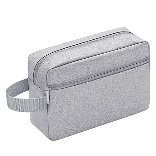 Portable Travel Toiletry Bag for Men & Women - Waterproof Cosmetic & Makeup Organizer with Multiple Pockets - Perfect for Airplane, Camping, Gym & Business Trips