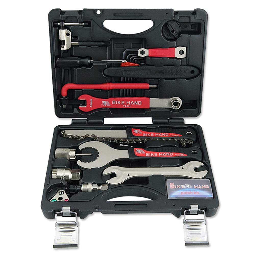 Bicycle Tool Kit - 18-in-1 Multi-Function Bike Repair Set for Road & MTB | Complete Cycling Maintenance Equipment & Accessories | Perfect for Home Repairs & Trailside Fixes