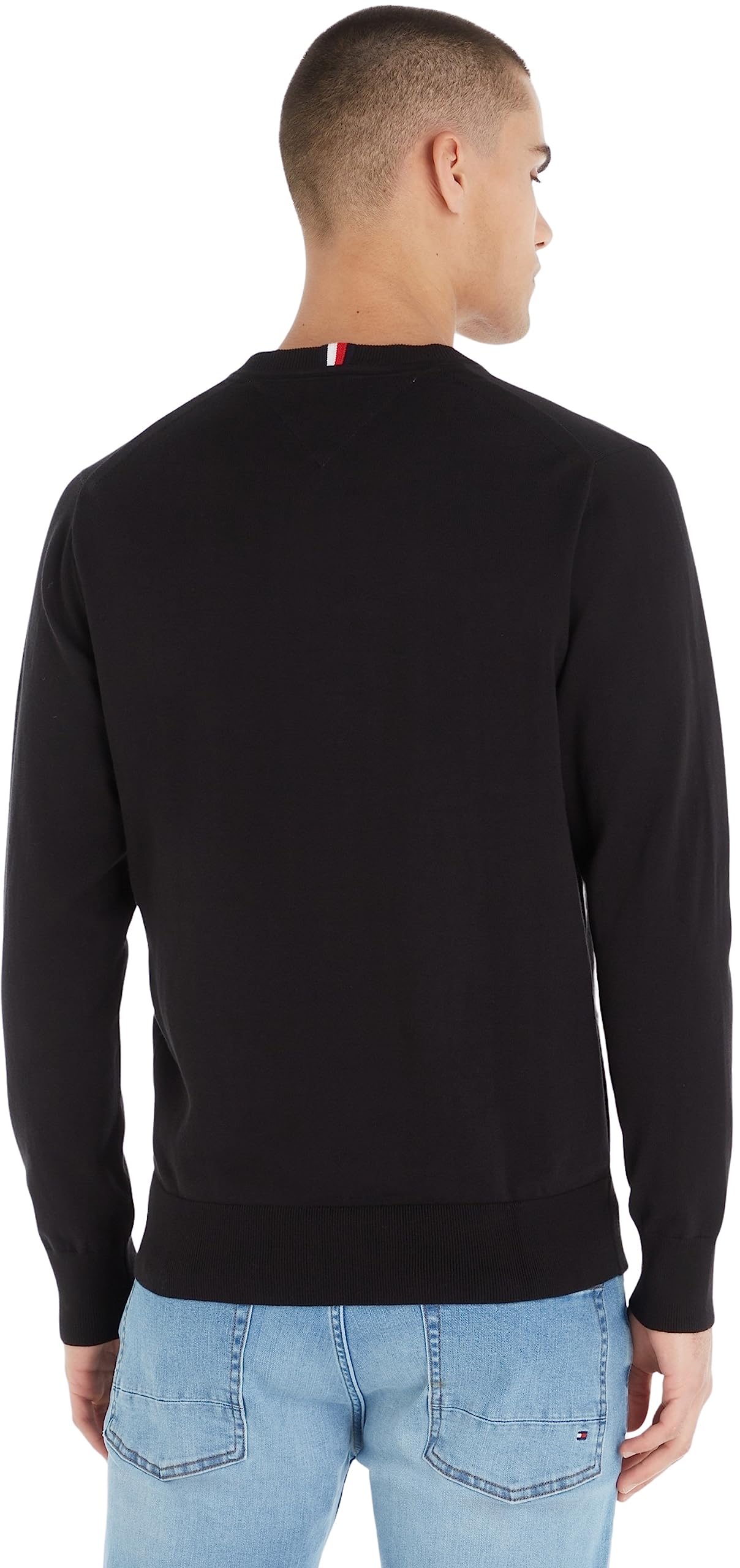 Tommy Hilfiger Men's Embroidered Logo Pullover - Casual Wear & Outings