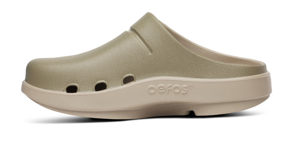 Women's OOcloog Stacked Clog Shoes - Comfortable Slip-On Platform Sandals with Foliage Design | Perfect for Casual Wear, Beach Outings & Summer Fashion