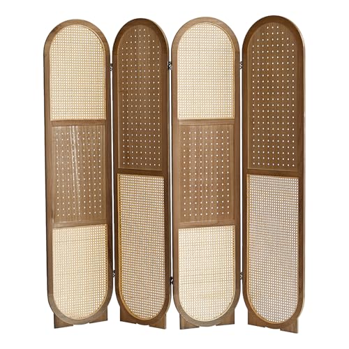 4 Panel Rattan-brown