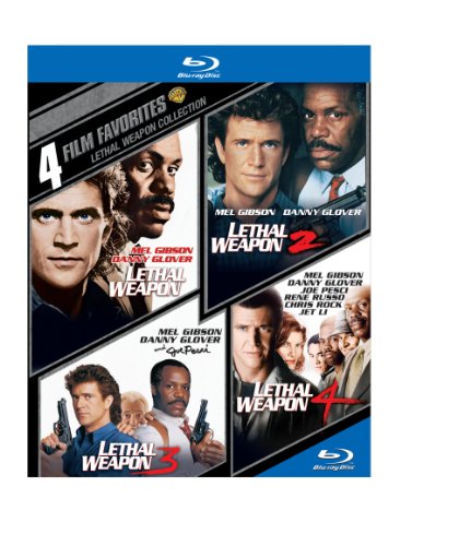 Lethal Weapon Blu-ray 4 Film Favorites Collection [French Subtitles] – Action Movie Marathon for Movie Nights & Gift Ideas