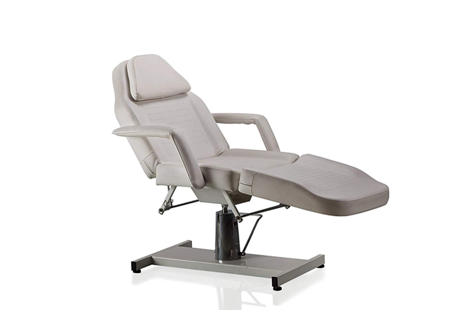 Premium PU Spa Facial Massage Table - Adjustable Multi-Function Beauty Bed for Salon & Home Use - White Professional Massage Table for Facials, Waxing & Body Treatments
