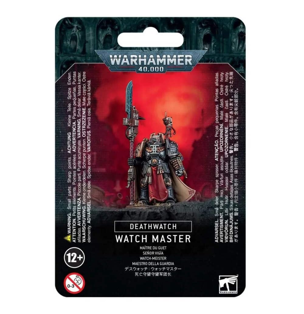 Games Workshop Deathwatch Watch Master - Warhammer 40K Miniature Figure for Tabletop Wargaming & Collectors