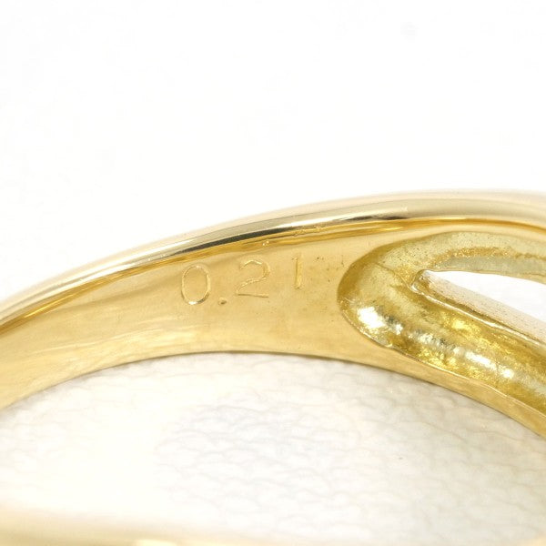 18K Yellow Gold Diamond Ring for Women - Elegant Wedding, Engagement & Anniversary Jewelry Gift