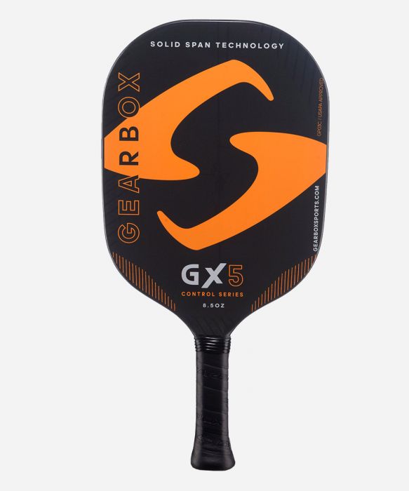 Premium Gearbox GX5 Control Pickleball Paddle - 8.5 oz Lightweight Graphite Face with Cushion Grip - Perfect for Tournament Play & Recreational Games