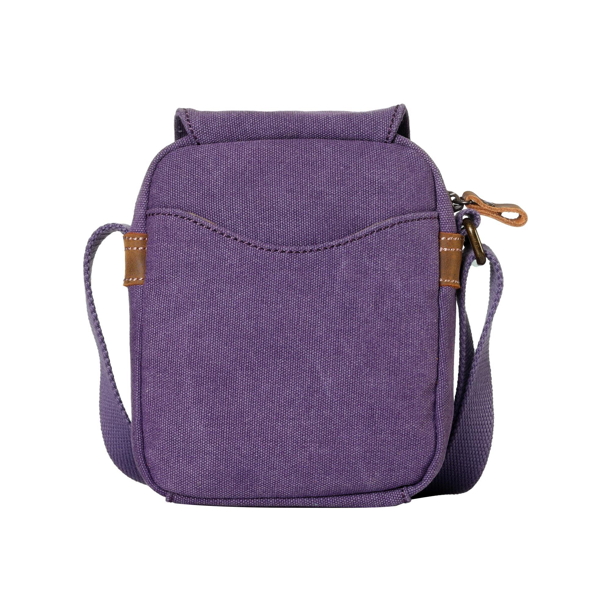 TRP0213 Troop London Classic Canvas Crossbody Bag for Men & Women - Stylish & Durable Everyday Shoulder Bag for Work, Travel & Casual Outings