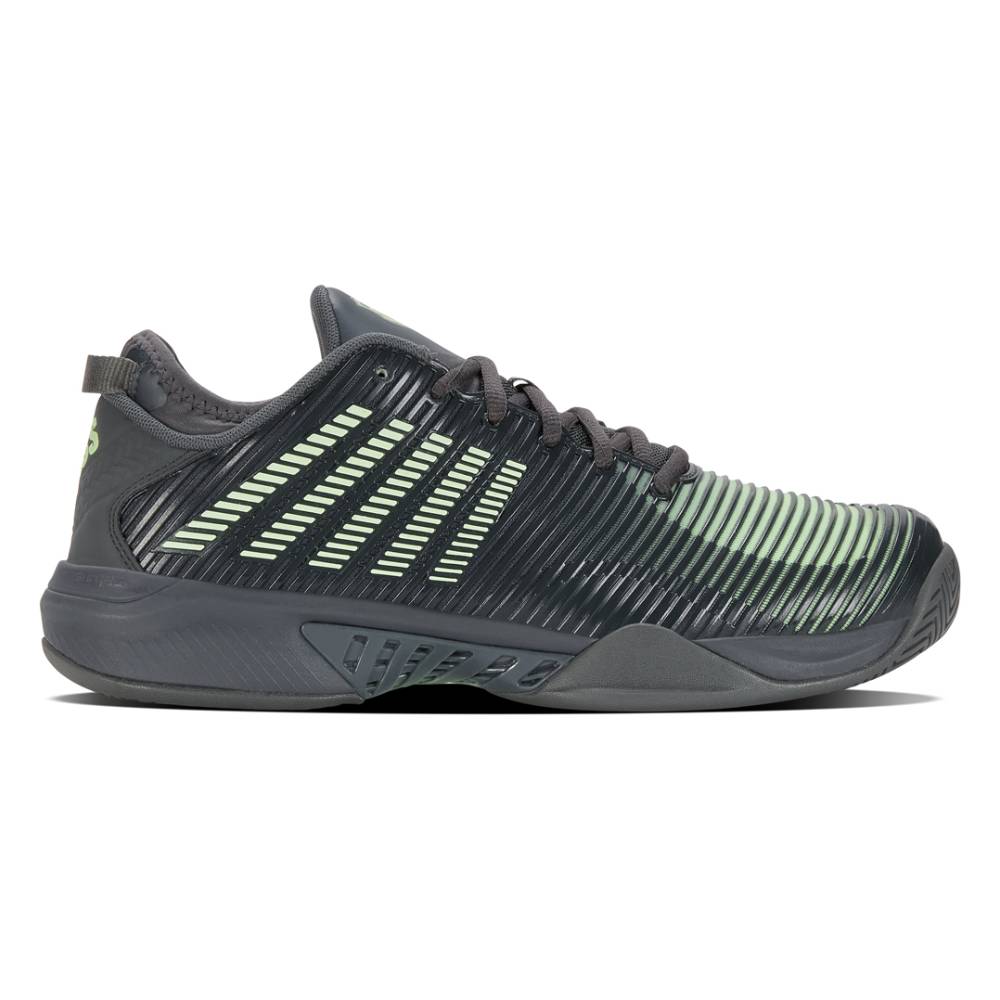 K Swiss Hypercourt Supreme Men's Tennis Shoes - Lightweight Performance Court Shoes for Men | Green | Ideal for Tennis, Pickleball & Casual Wear