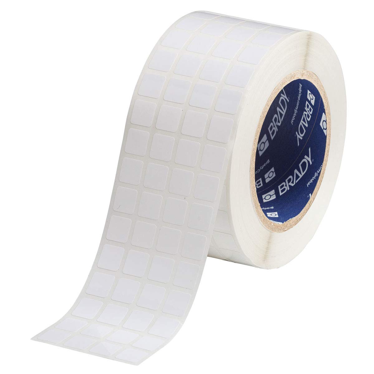 Brady THT-149-422-10 White Thermal Transfer Printable Labels - 0.5