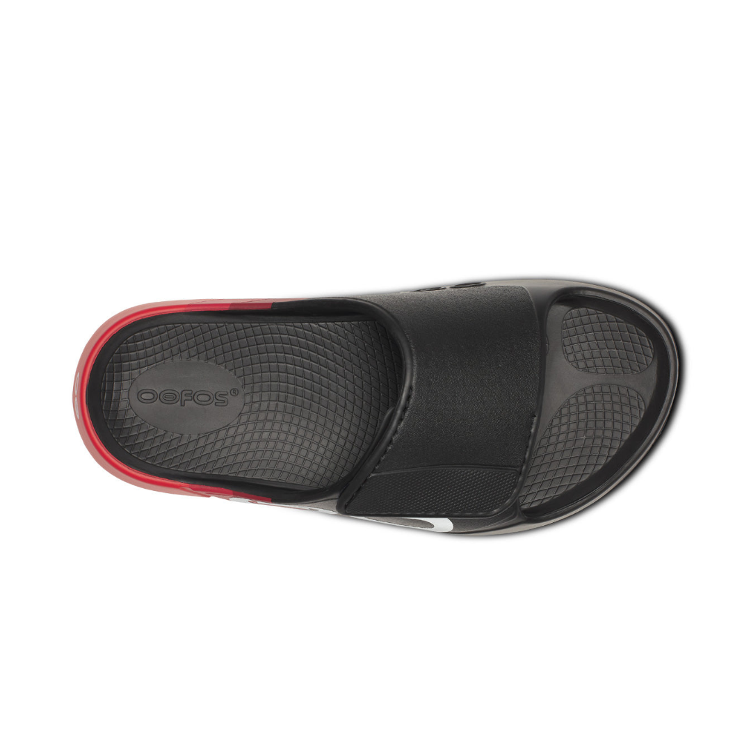 Oofos Unisex OOahh Sport Flex Sandal (OF1553) - Comfortable Recovery Footwear for Running, Walking & Post-Workout Relaxation