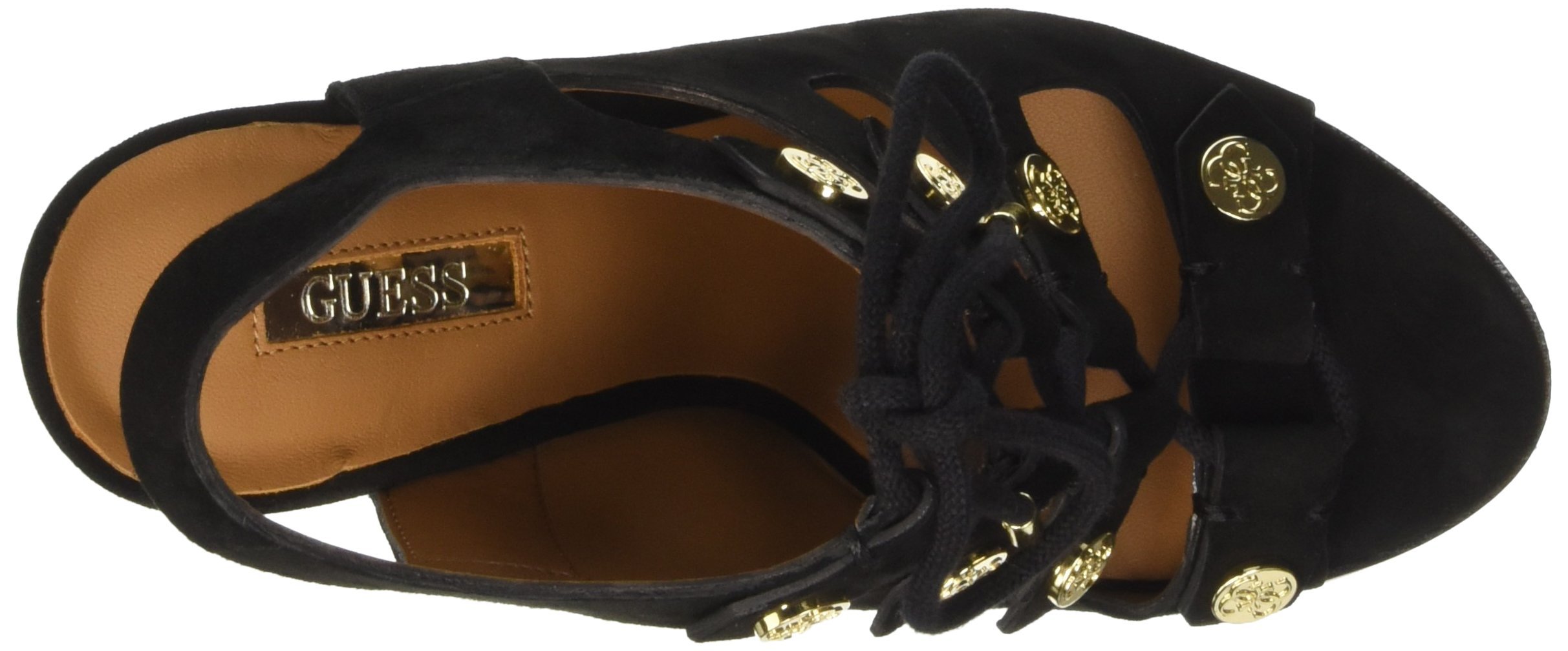 GUESS Women's Slave Sandals - Comfortable Summer Sandals for Women, Fashionable Slide Sandals with Adjustable Straps | Perfect for Beach, Pool, Vacation & Casual Outings