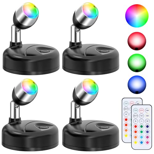 Black-Colorful Light