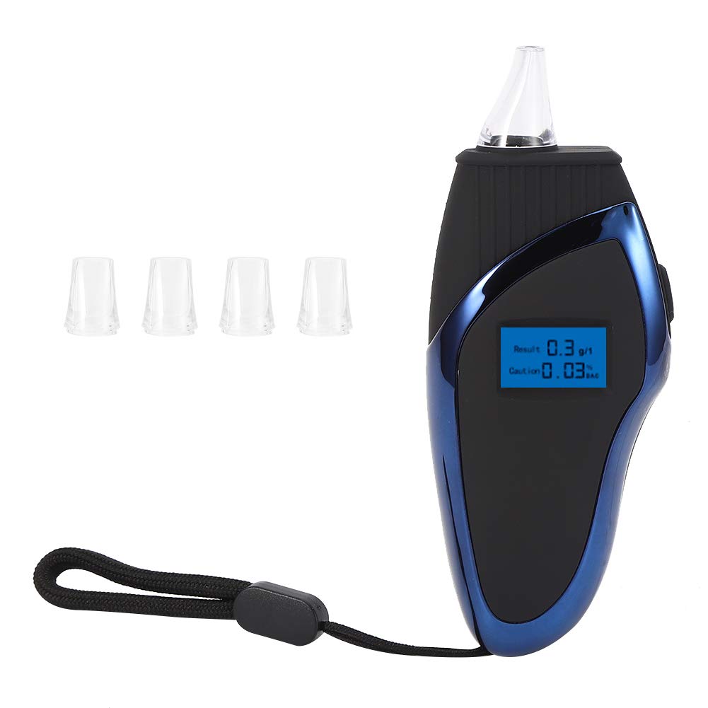 YYOYY Digital Breathalyzer - Professional Alcohol Tester for Personal & Workplace Use - Accurate BAC Measurement Device for Drinking Scenes, Parties & DUI Prevention