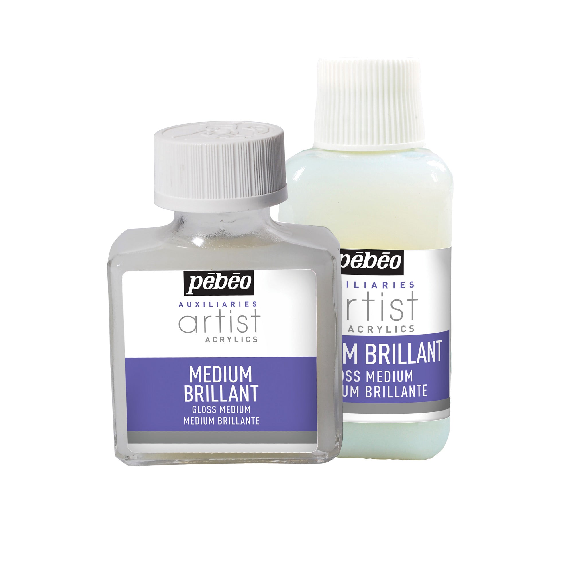 Premium Artist Acrylic Gloss Medium - High Gloss Varnish for Canvas Painting, DIY Crafts & Mixed Media Art - Enhances Colors & Adds Shine to Acrylic Paintings