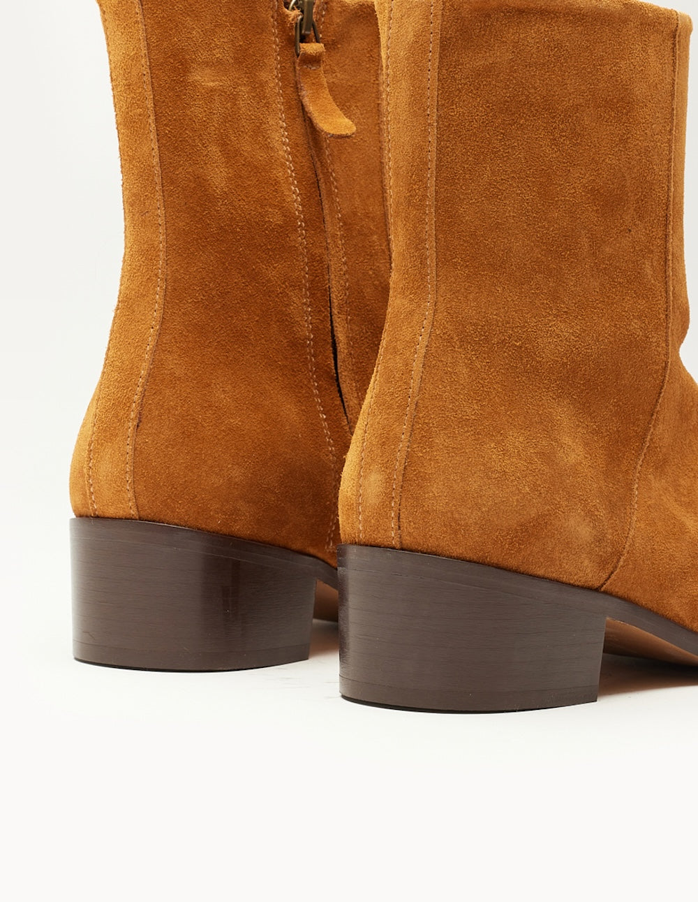 Sybille Suede Amber Ankle Boots - Stylish & Comfortable Women's Booties for Fall & Winter Fashion | Perfect for Office, Casual Outfits & Date Nights