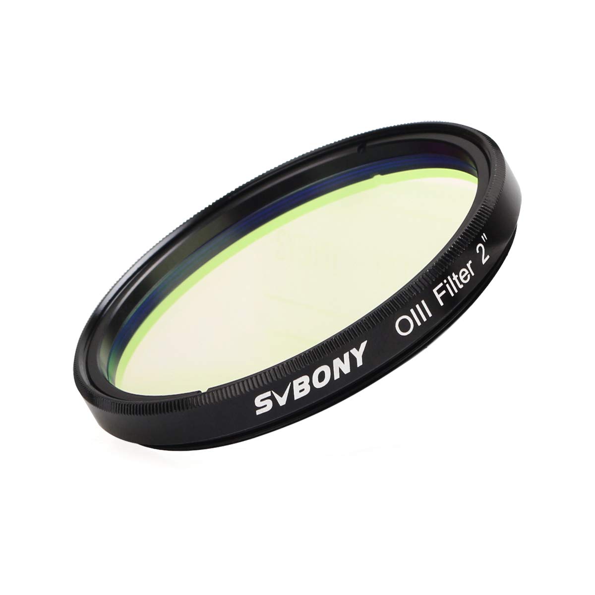 SVBONY SV115 2 Inch O-III Telescope Filter - Narrowband Light Pollution Filter for Astronomy, Stargazing & Deep Sky Observation (Perfect for Nebulae & Galaxies)