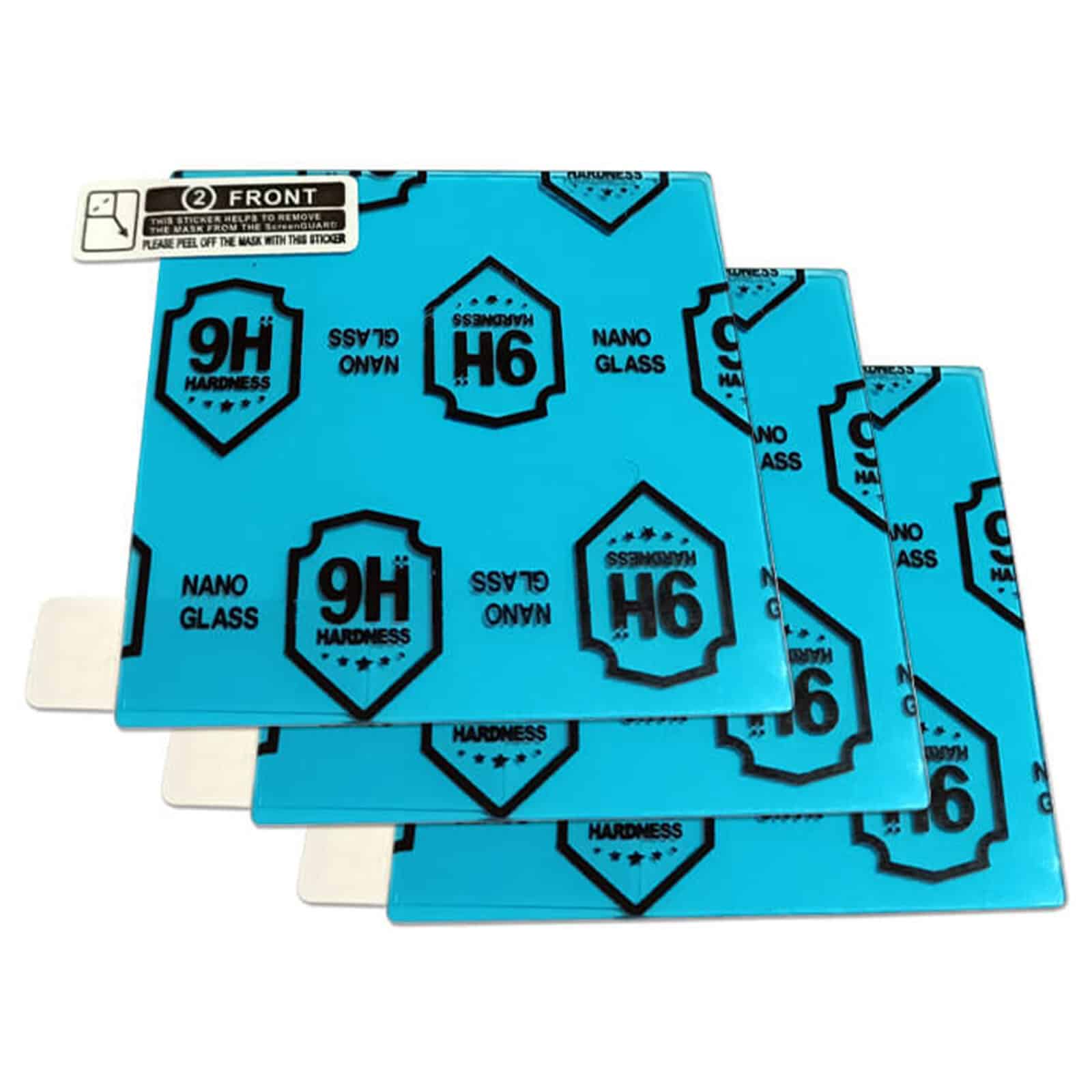 Nokta Nano Glass Screen Protector 3 Pack for Legend & Score Series Metal Detectors - Anti-Scratch, HD Clear Protection for Outdoor Treasure Hunting