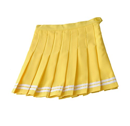 Yellow + White Stripe