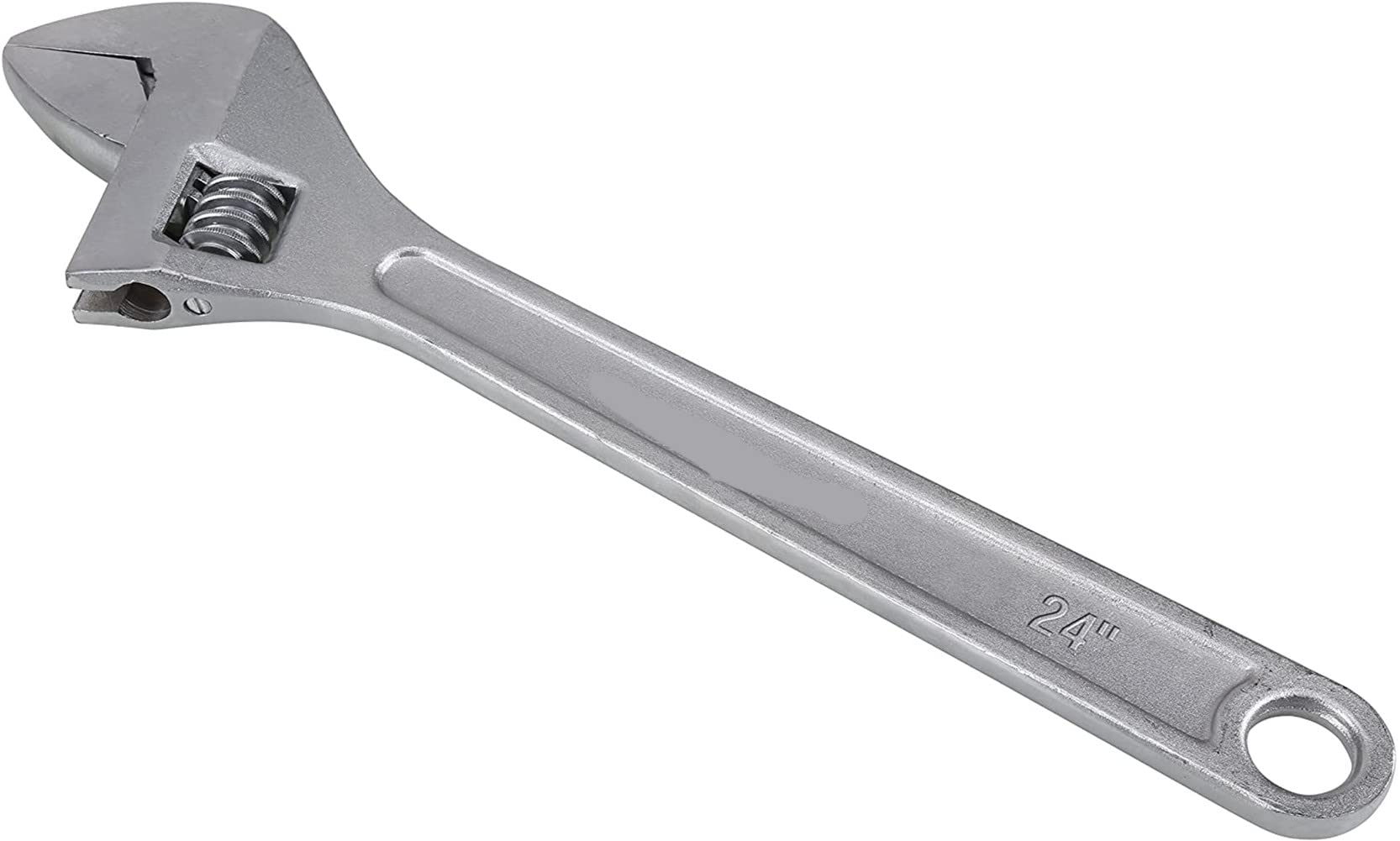 Adjustable Wrench with Inch/Metric Scale - Chrome-Plated 4-Inch (100mm) - Perfect for Plumbing, Automotive & DIY Home Repairs