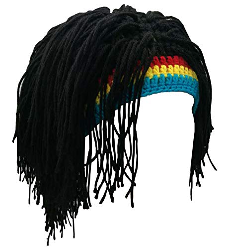 Black Beanie(red Yellow Blue)