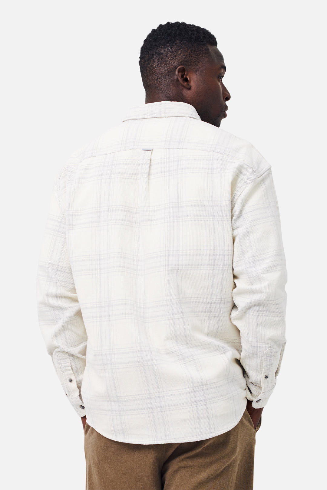 Halifax Long Sleeve Shirt - Cream Grey | Comfortable Casual Wear for Men & Women | Perfect for Office, Outdoors & Travel