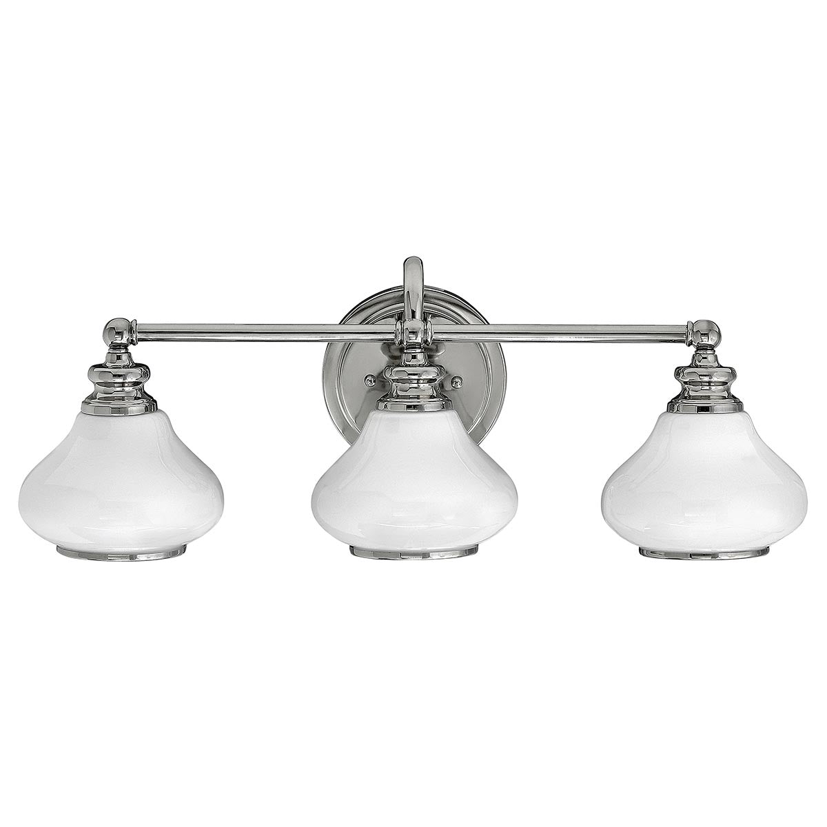 Ainsley 2/3 Light Wall Sconce - Polished Chrome & Brushed Brass Finish - IP44 Rated Bathroom Lighting - Perfect for Hallway, Bedroom, and Living Room Wall Decor