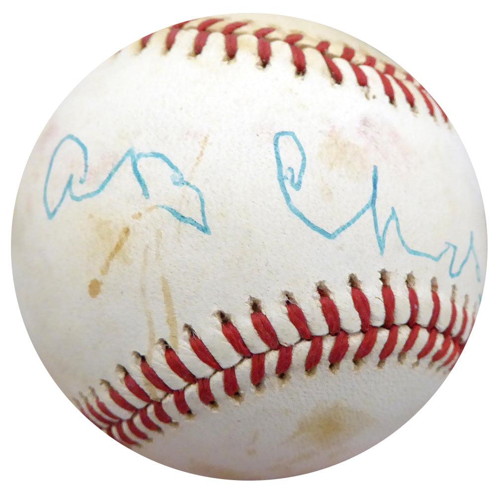 A.B. Happy Chandler Autographed Official AL Baseball Commissioner Beckett BAS #F26387 - Authentic Collectible for Baseball Fans & Memorabilia Enthusiasts - Perfect for Display, Gifts, and Sports Collections