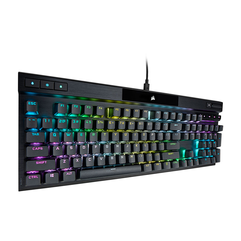 Corsair K70 RGB PRO Mechanical Gaming Keyboard - Black with OPX Switches - Fast & Responsive for PC, PS5, Xbox - Perfect for Gaming, Typing & Streaming