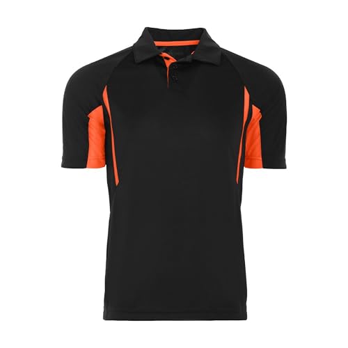 Black/Orange