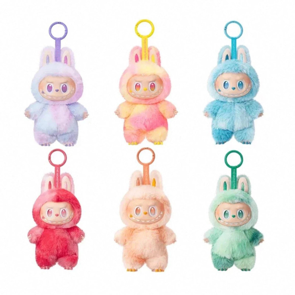Big Into Energy Tie Dye Labubu Blind Box Single Pack - Unique Collectible Toy for Display, Gifts & Surprise Unboxing Fun