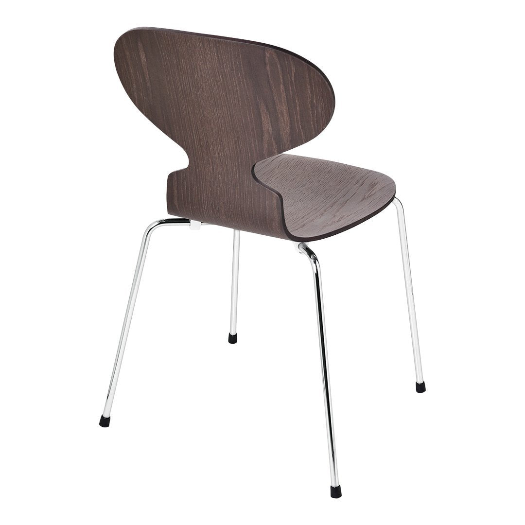 Ant Chair 3101 - Clear Lacquered Stackable Modern Design Chair for Home, Office & Cafe | Durable & Space-Saving Seating Solution