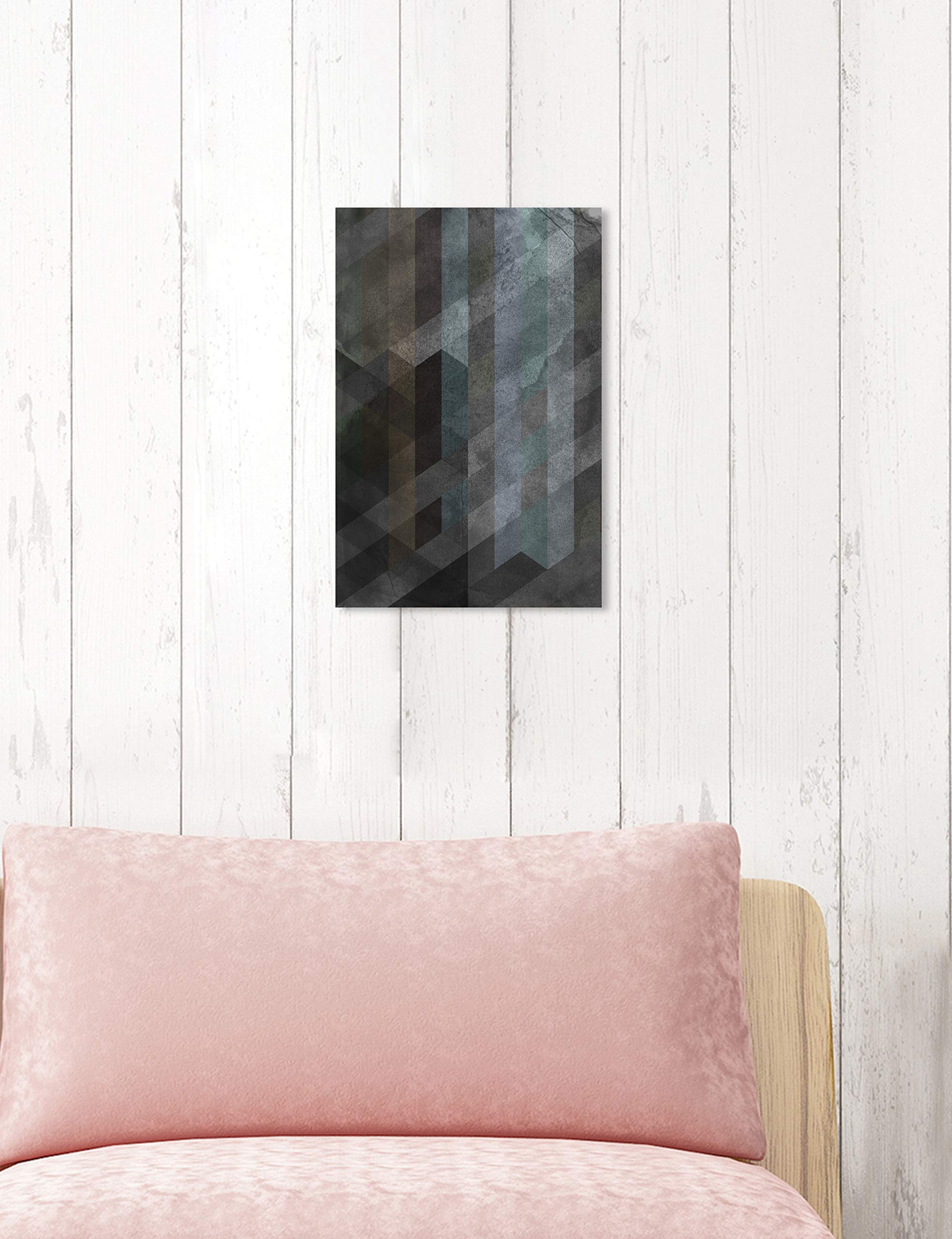 Abstract Steel Wall Art Canvas Prints by Oliver Gal Artist Co. - Modern Home Décor for Living Room, Bedroom & Office