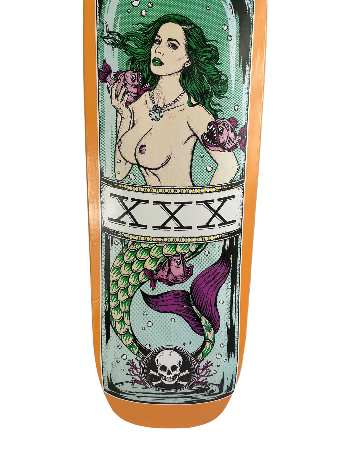 Melcher Mermaid Pro Deck - Death Skateboards POOL Shape 9