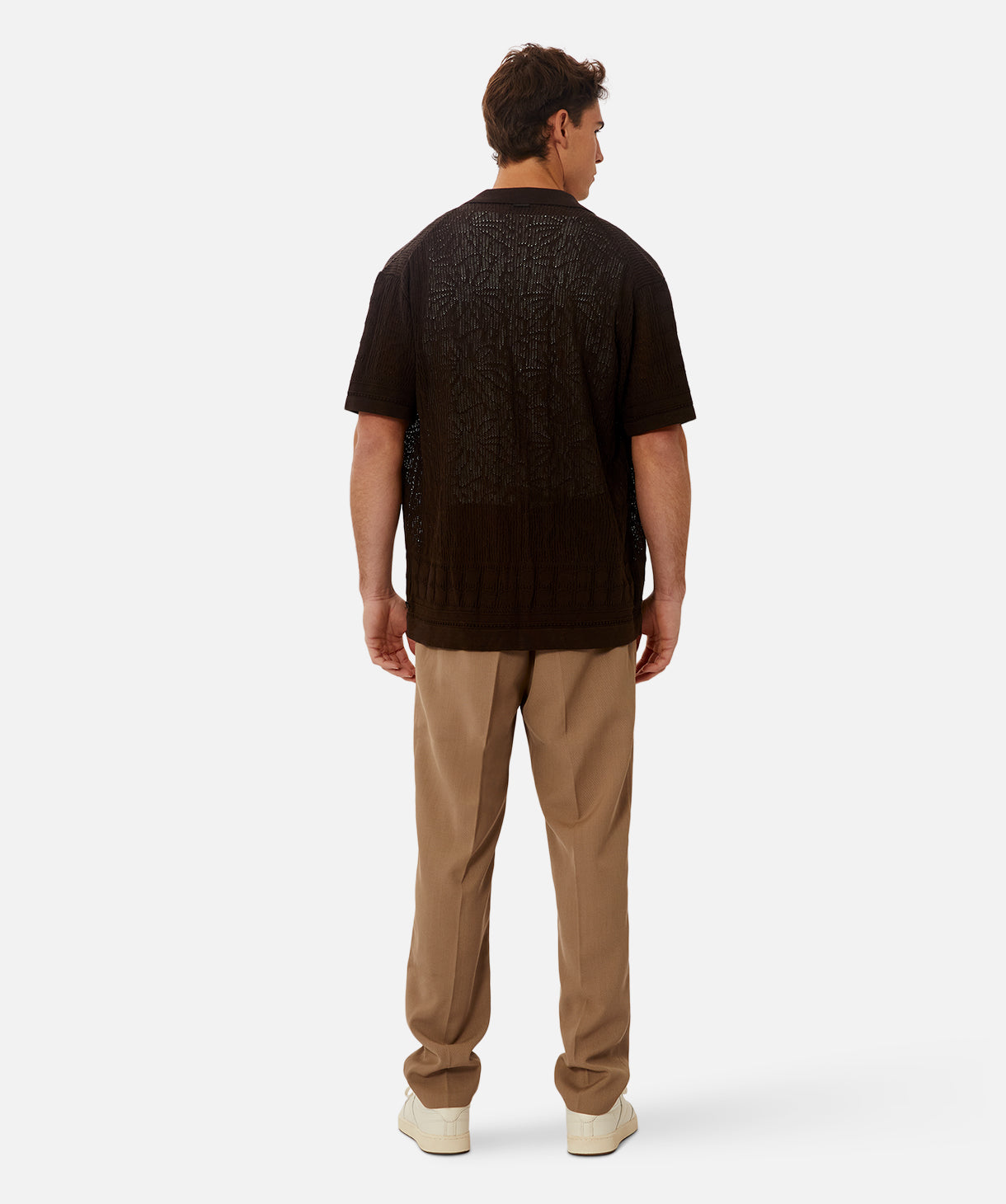 Venezia SS Shirt for Men - Premium Cotton Chocolate Brown Casual Shirt | Perfect for Office, Date Night & Summer Outfits