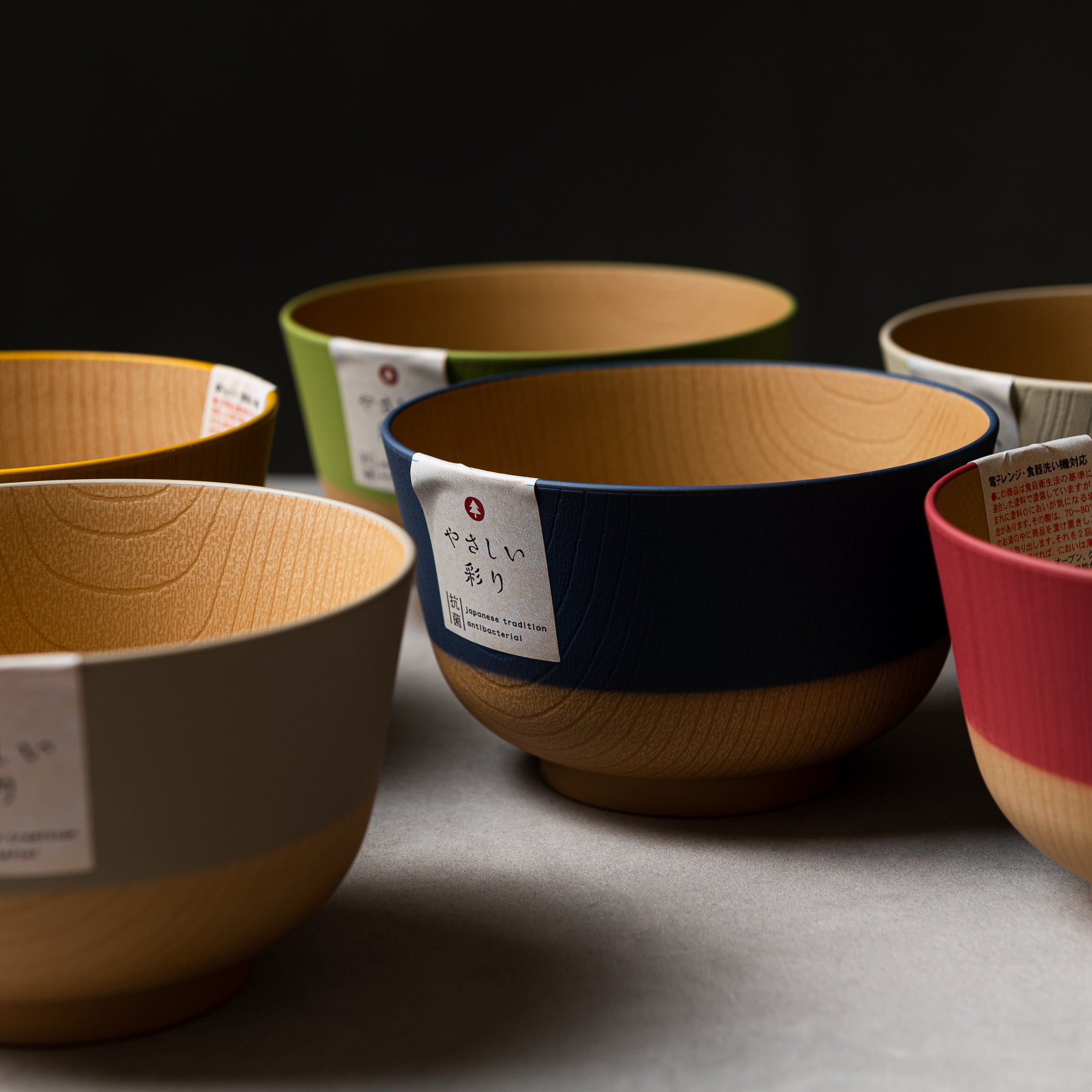 Six Seasons Series Antibacterial Don Bowl Set - 6 Vibrant Colors for Home, Office & Outdoor Dining | BPA-Free, Eco-Friendly & Dishwasher Safe
