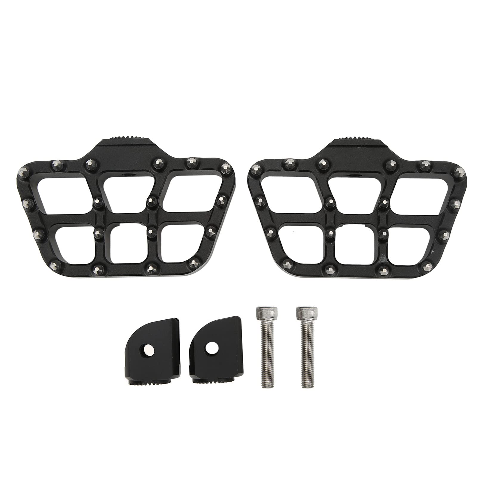 Durable Motorcycle Footpeg - High Strength Rust Resistant for Motorbike (Silver) - Perfect for Long Rides
