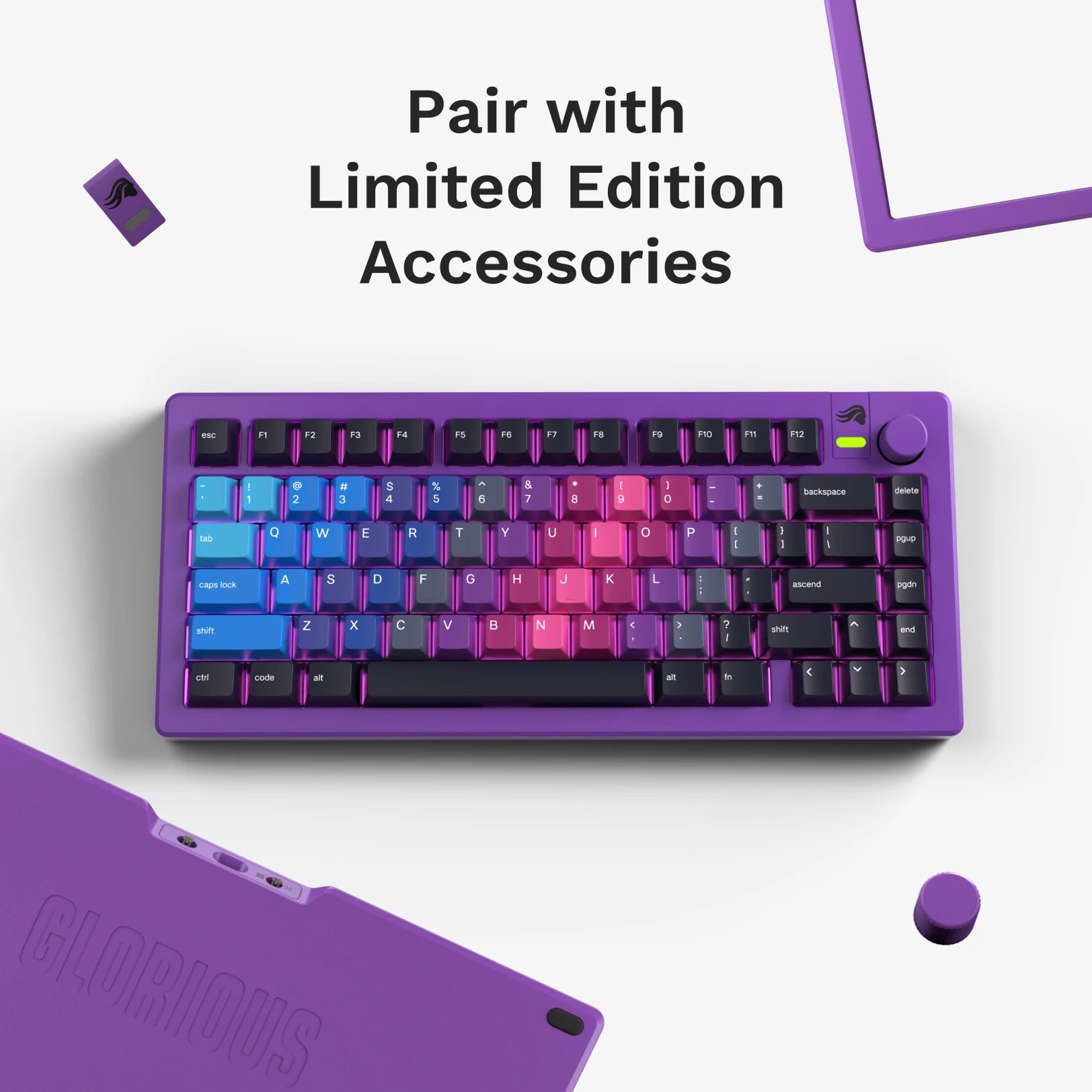 GPBT Afterparty Mechanical Keyboard Keycaps - Custom Cherry MX Compatible Keycap Set for Gaming & Typing - Perfect for RGB Backlit Keyboards & Custom Builds