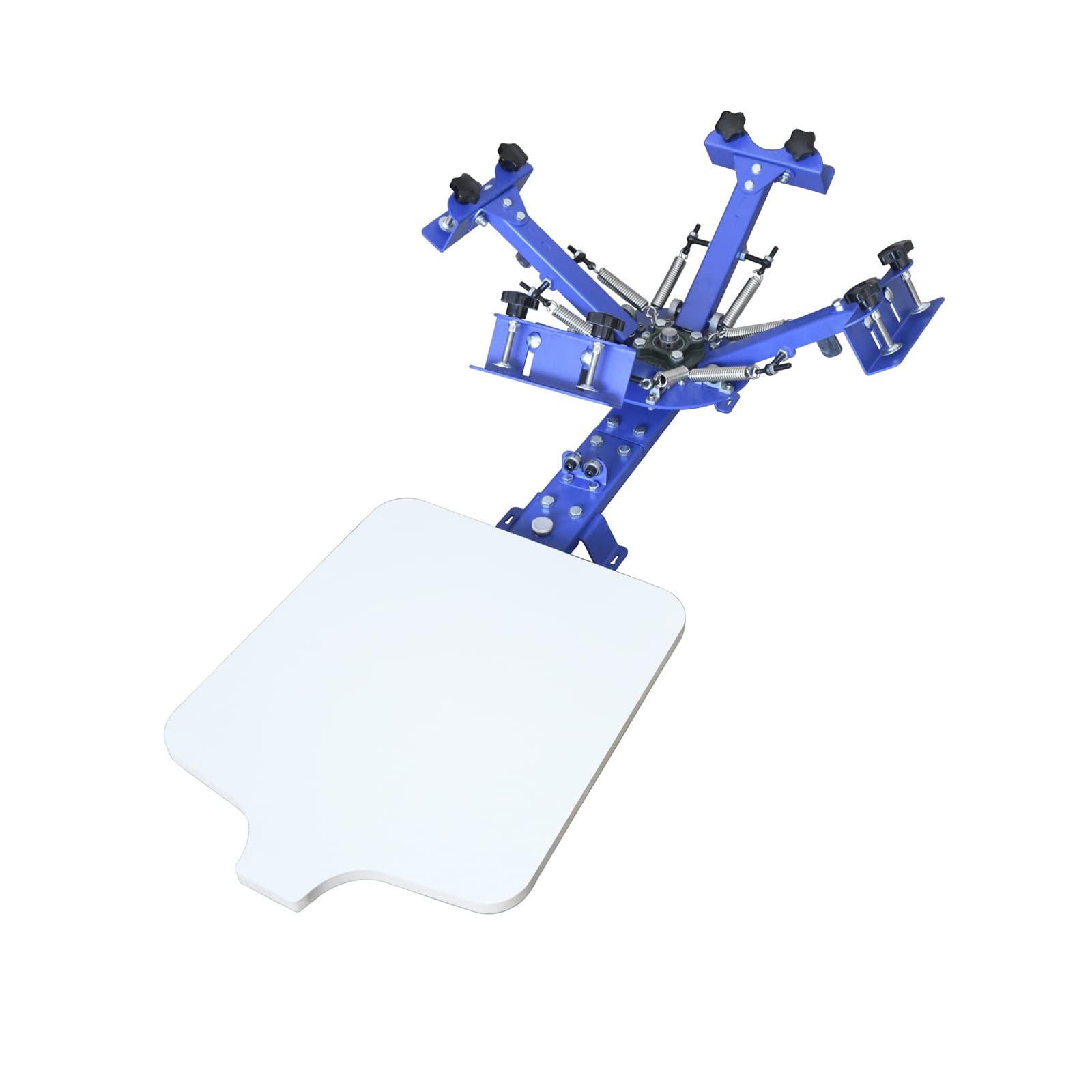 T-Shirt Screen Printing Machine - 4 Color 1 Station Silk Screen Printer for DIY T-Shirt Printing, Table Type Screen Printing Press Equipment - Perfect for Custom T-Shirts, Hoodies, Bags & Home Business