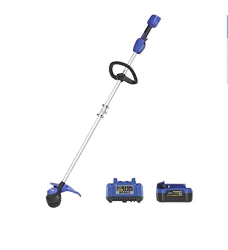 KT Kobalt 24V Max 12-Inch Cordless String Trimmer with Battery - Lightweight Weed Wacker for Lawn Edging, Yard Maintenance & Garden Care